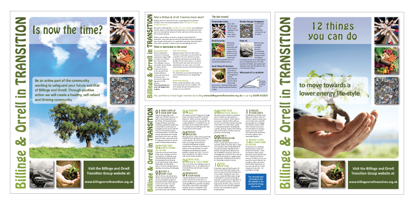 Billinge & Orrell Transition Group &copy; TROTTYdesign