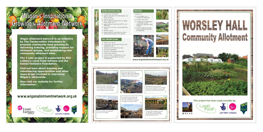 Wigan Allotment Network &copy; TROTTYdesign